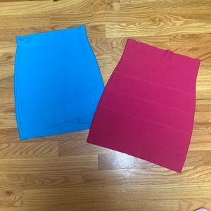 BCBG bandage skirts - size xs